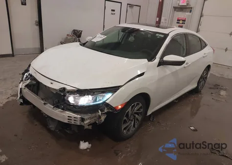 2018 Honda Civic Ex z USA, uszkodzony, nr VIN 2HGFC2F83JH553816